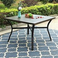 Image result for Square Outdoor Table