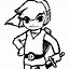 Image result for Link and Zelda Coloring Pages