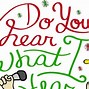 Image result for What Can You Hear Cartoon