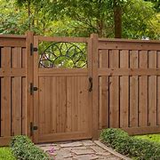 Image result for 6 Foot Wood Fence Gate