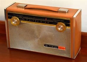 Image result for Vintage Portable Transistor Radio