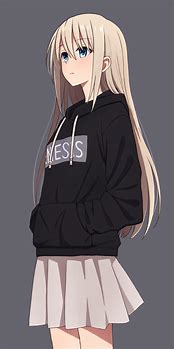 Image result for Cool Anime Girl Hoodie