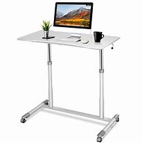 Image result for Manual Height Adjustable Corner Standing Desk