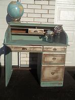 Image result for Shabby Chic Turquoise Desks