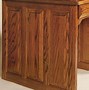 Image result for Solid Wood Single Pedestal Desk