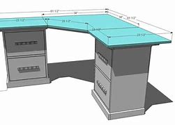 Image result for Small Corner Computer Desk Plans
