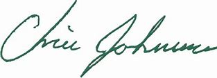 Image result for Chris Johnson Signature