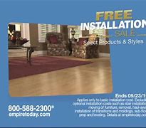 Image result for Empire Today Free Installation Sale