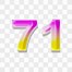 Image result for 71 Number Logo
