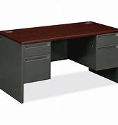 Image result for Pictures of Hon Mod Single Pedestal Desk