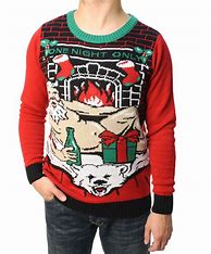 Image result for Ugly Christmas Sweatshirt For Men%2C Funny Xmas Pattern Clothing%2CPlus Size Sweater%2CRound Neck Pullover%2CCasual Tops