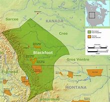 Image result for Blackfoot Tribe Location