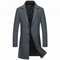 Image result for Men's Wool Dress Coat