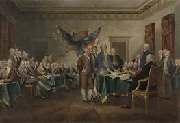 Image result for Declaration of Independence Art