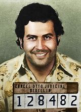 Image result for Pablo Escobar Mugshot