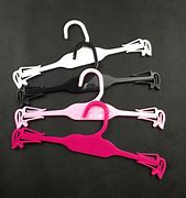 Image result for Round Plastic Hanger with Clips for Lingerie