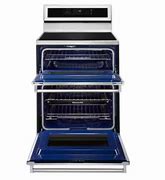 Image result for LG Black Stainless Steel Double Oven Electric Range