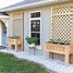 Image result for iron trellises planters boxes