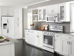 Image result for Kitchen White Ice Appliances