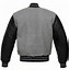 Image result for Gray Varsity Jacket