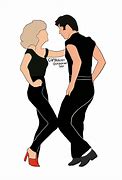 Image result for Sandy and Danny Grease Drawing