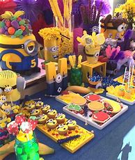 Image result for Mickey Mouse and Minions Party Theme