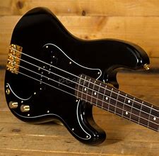 Image result for Black Fender Precision Bass