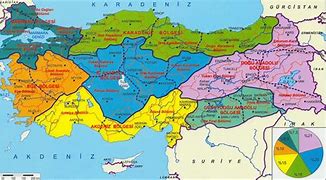 Image result for Turkiye Bolgeler Ve Bolumleri Haritasi