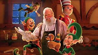 Image result for Elf Movie Santa's Workshop