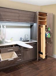 Image result for Hanger Clothes Cabinets Laundry Room