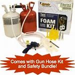 Image result for Spray Foam Insulation Kit 600 Board Foot Closed Cell