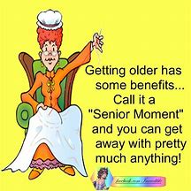 Image result for Senior Moment Forgetting Cartoon