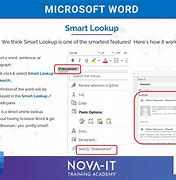 Image result for Smart Lookup in Word