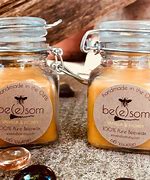 Image result for Wally's Natural Products All Natural Beeswax Candle 2 Candles