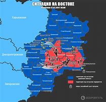 Image result for Map of Donbass Conflict