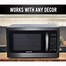 Image result for Black Stainless Steel Microwaves for Sale
