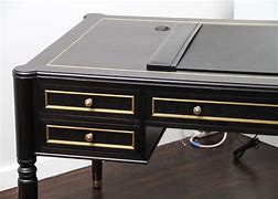 Image result for Wood Writing Desk with Storage