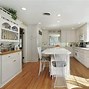 Image result for white appliances with wood cabinets