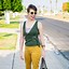 Image result for Mustard Yellow Pants Women's
