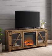 Image result for 65 TV Stand with Fireplace
