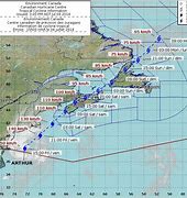 Image result for Hurricane Arthur Path