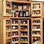 Image result for Kitchen Pantry Cabinets Shelves