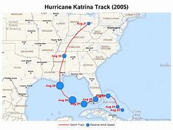Image result for Hurricane Katrina Tracking Map
