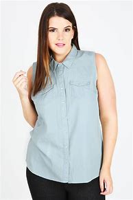 Image result for Blue Sleeveless Shirt