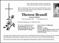 Image result for Therese Brandl