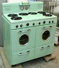 Image result for Retro Kitchen Appliances Electric Stove