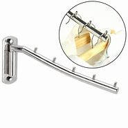 Image result for Swing Arm Wall Mount Clothes Hanger