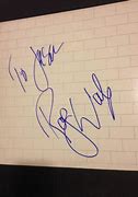 Image result for Roger Waters Autograph PSA DNA