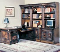 Image result for Peninsula Desk Wall Unit