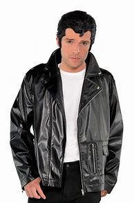 Image result for Grease Leather Jacket Costume